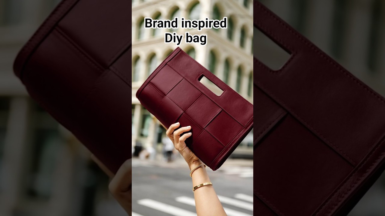 DIY GiGi New York Remy Clutch Tutorial Step by Step Woven Bag #diybag