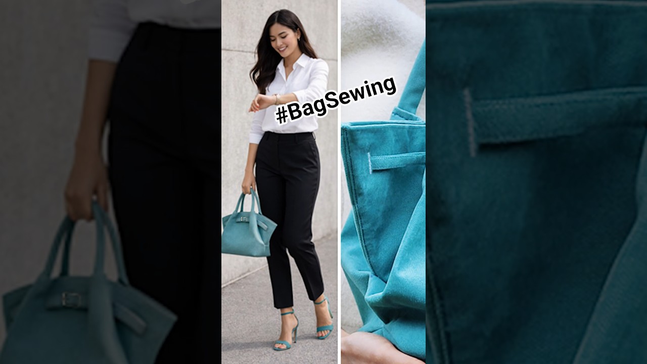 DIY JW PEI Hana Bag Dupe  tutorial 🎁Pattern  #diy #bag #totebagdiy #sewing  #totebagpattern