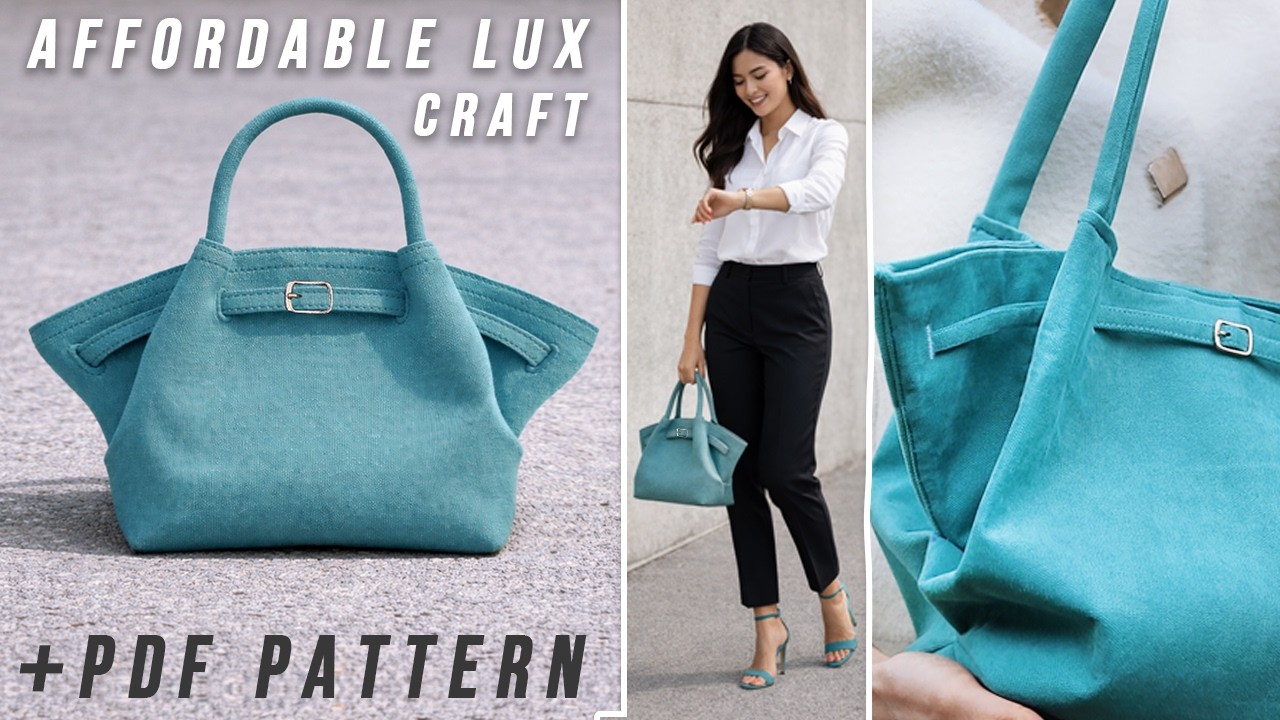 DIY Luxury: How to Make the JW PEI Hana Bag Dupe at home 🎁 + PDF Pattern