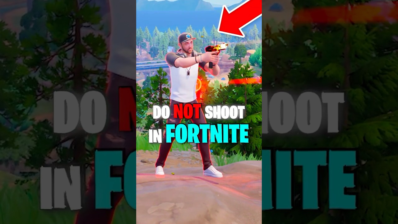 Do NOT Shoot In Fortnite BR! 😱