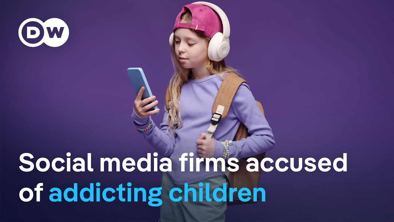 Do social media apps deliberately addict kids? | DW News
