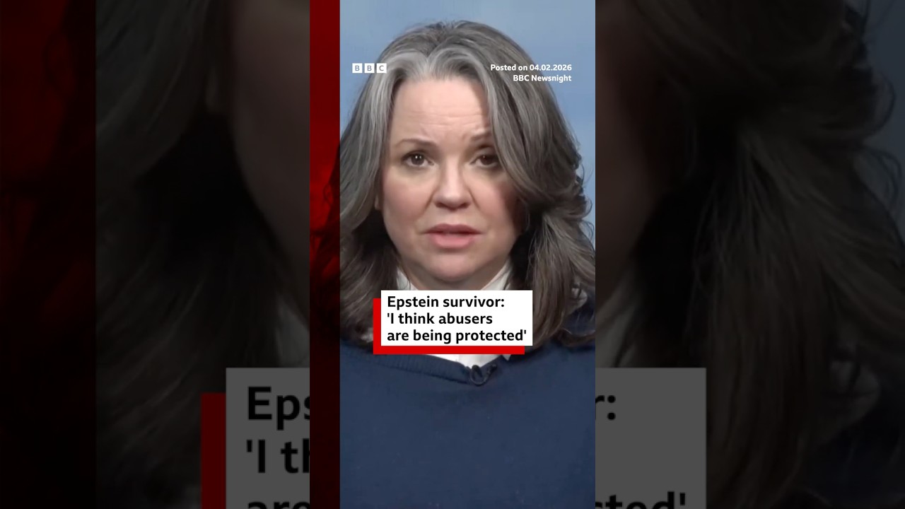 Epstein survivor: “I think abusers are being protected”. #EpsteinFiles #Epstein #News #BBCNews