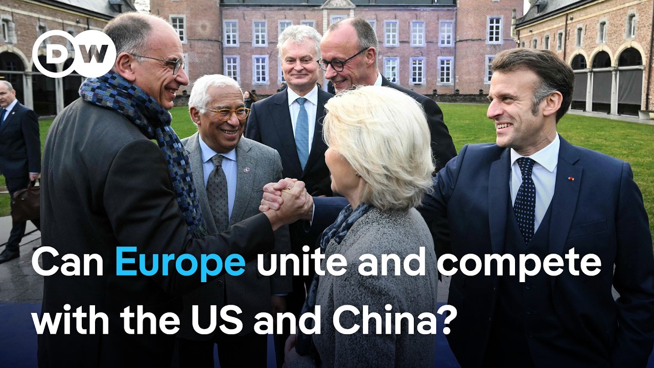EU leaders search for ways to compete with US and China