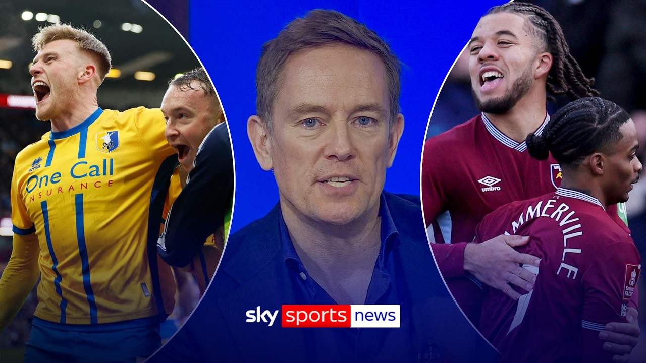 FA Cup: Reed stunner sees Mansfield stun Burnley | Man City beat Salford | West Ham edge past Burton