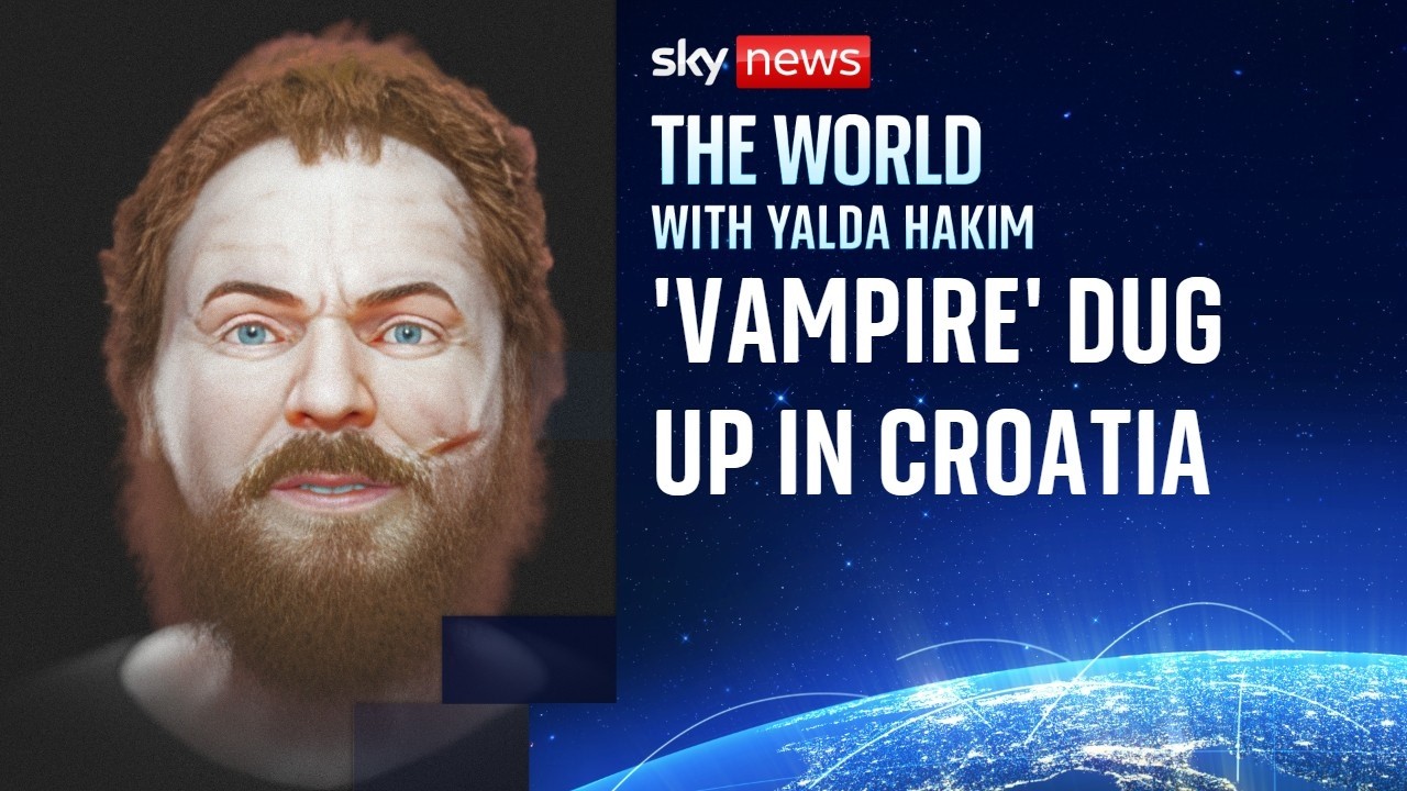 Face of 400-year-old ‘vampire’ recreated