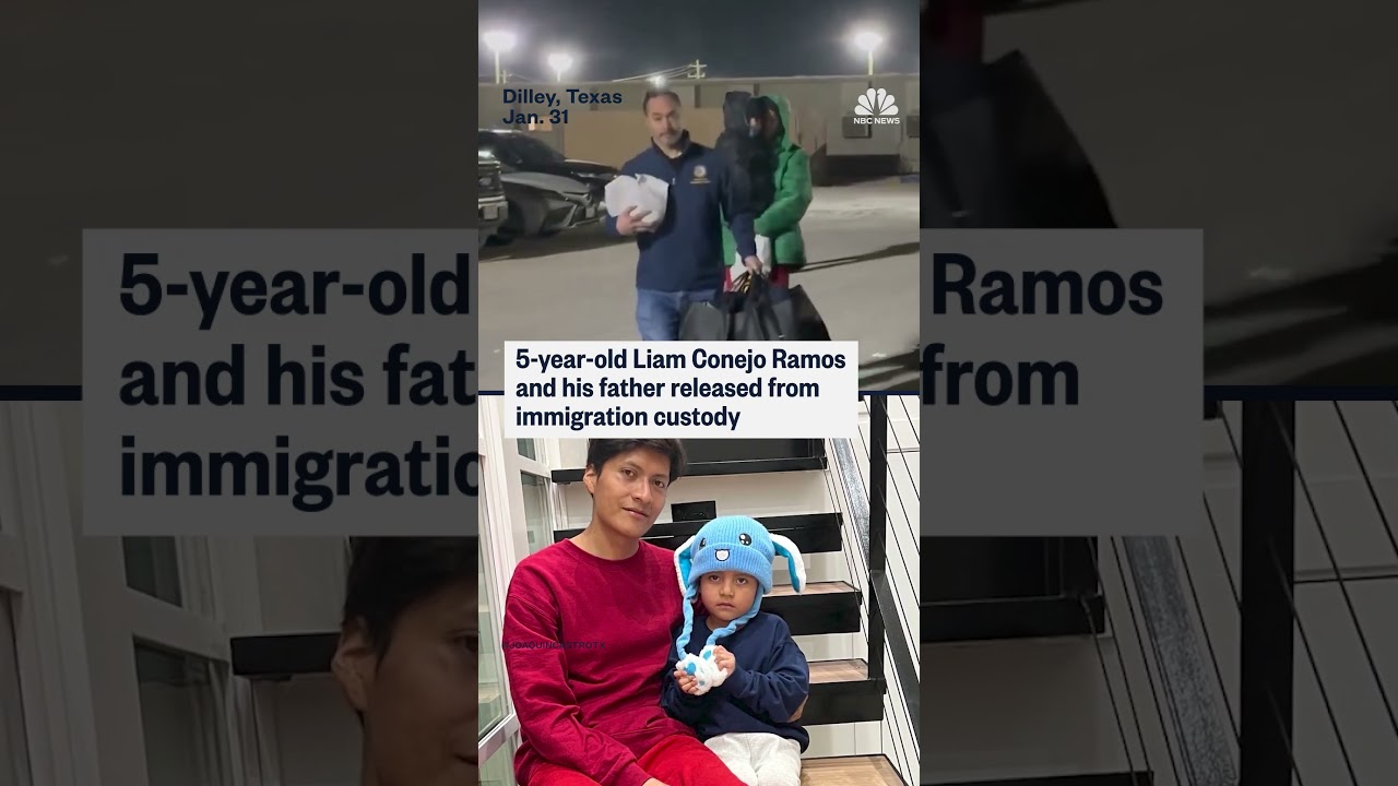 Father, 5-year-old son released from immigration center