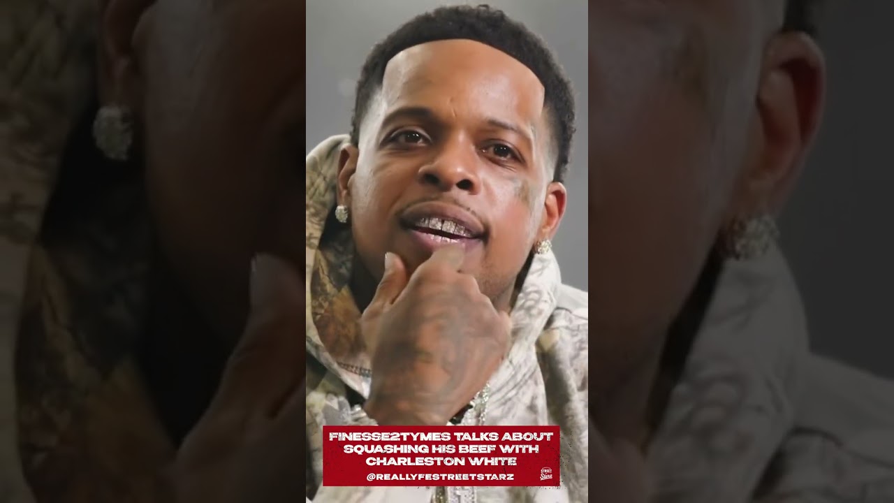 Finesse2Tymes talks about squashing his beef with Charleston White.
