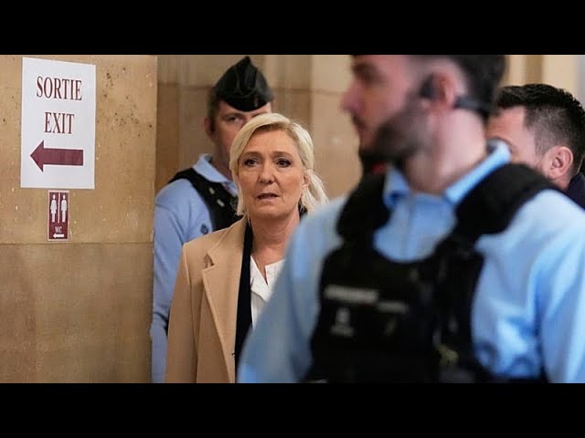 France’s Marine Le Pen will not run in 2027 if court imposes ankle bracelet, she says