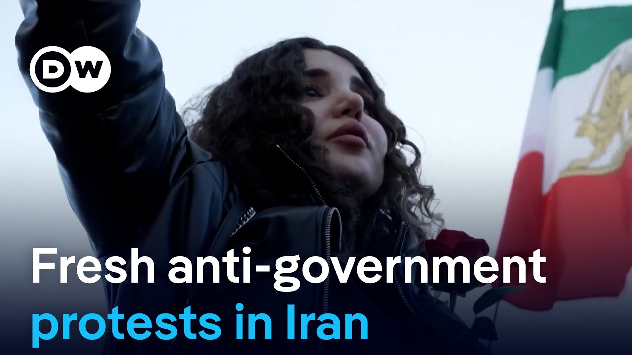 Fresh anti-government protests in Iran as Trump threatens attack | DW News