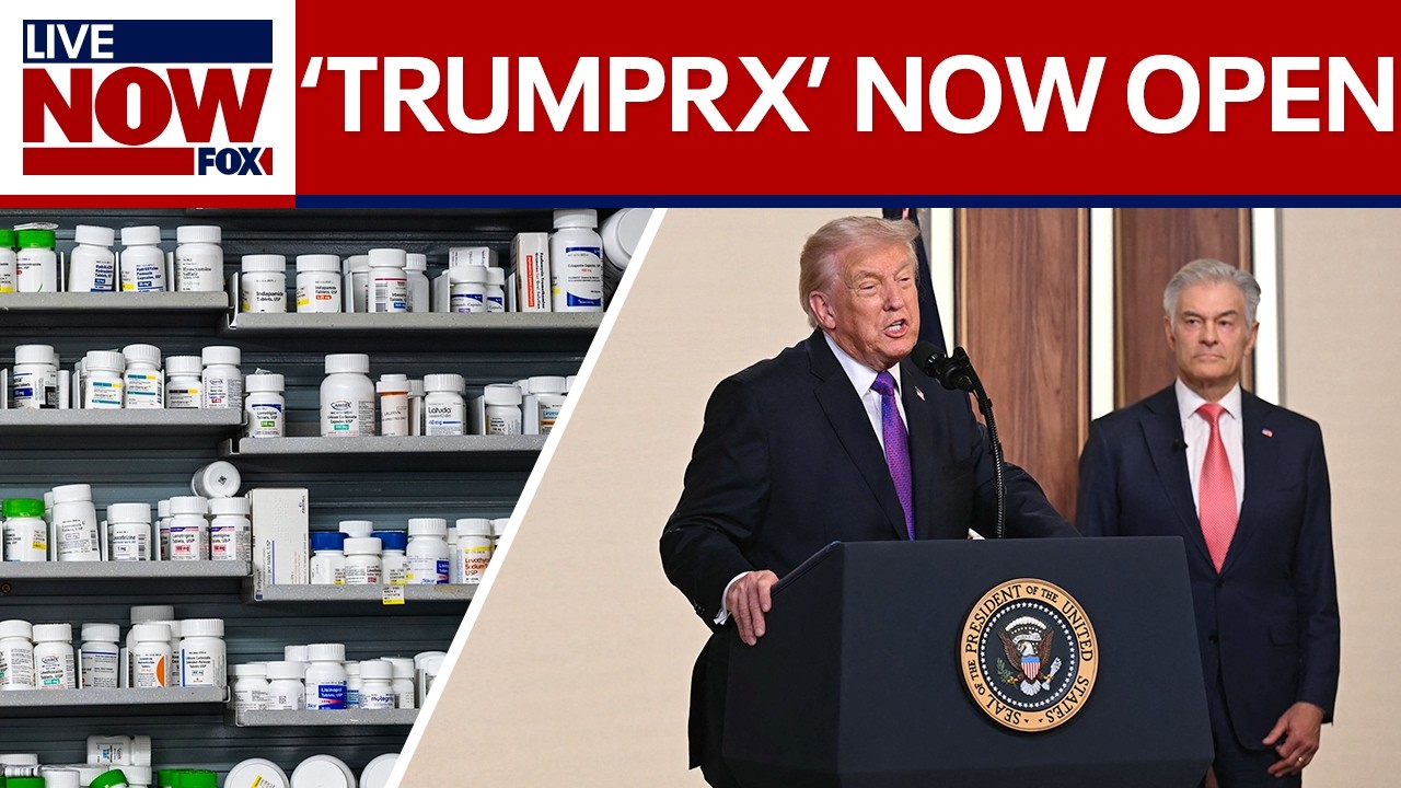FULL EVENT: Trump and Dr. Oz make ‘TrumpRx’ announcement, drug website officially opens
