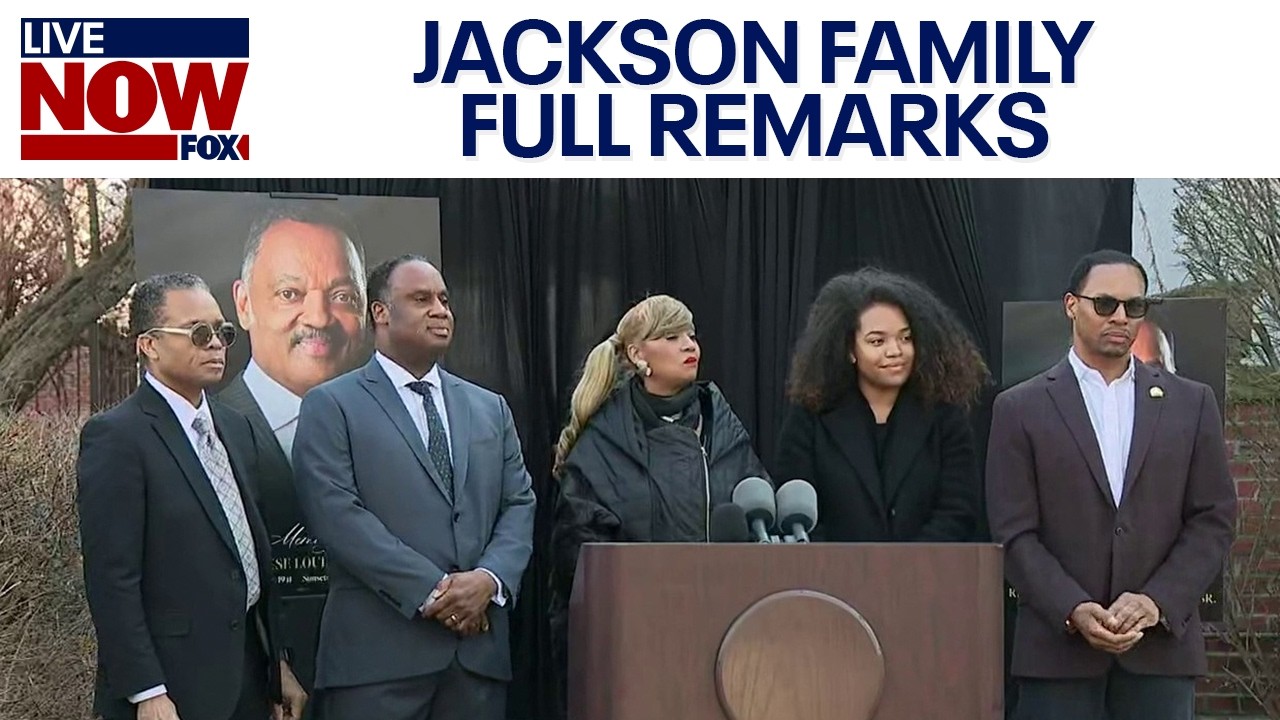 FULL: Rev. Jesse Jackson’s family speaks on his life, legacy