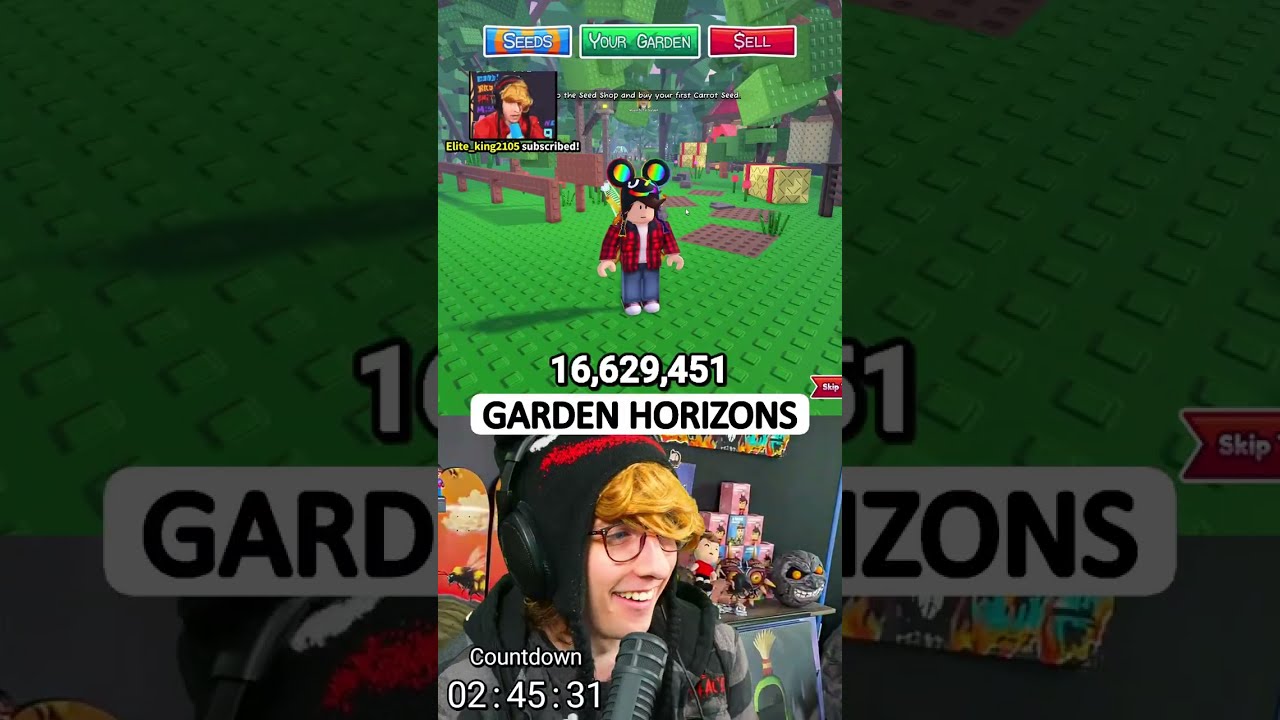 Garden Horizons Countdown