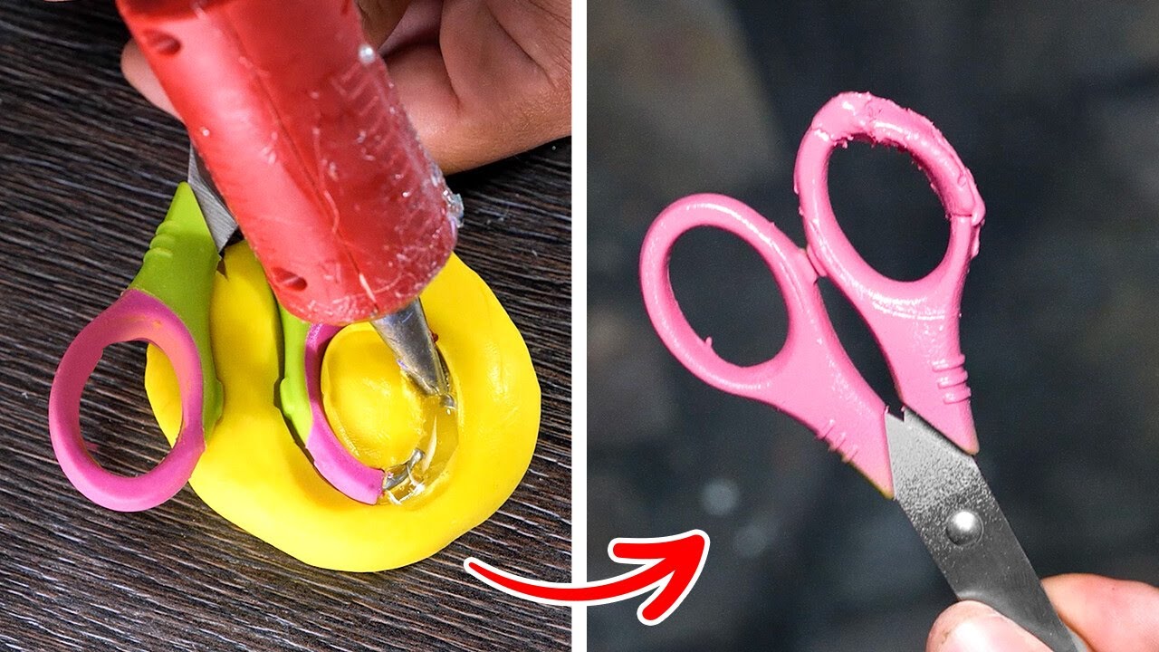 Genius Glue Gun Fixes & DIY Crafts You’ll Actually Use!