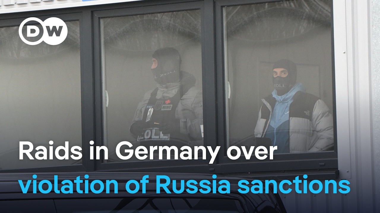 German authorities have arrested five over exports to Russian defense companies | DW News