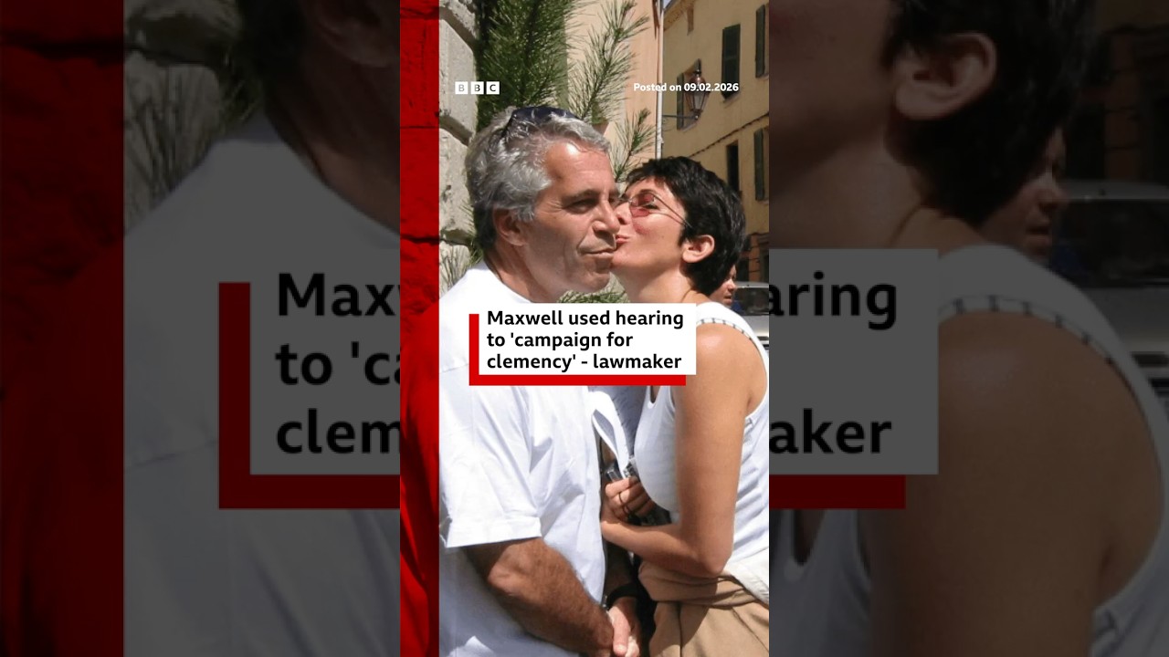 Ghislaine Maxwell used hearing to ‘campaign for clemency’ – lawmaker. #BBCNews