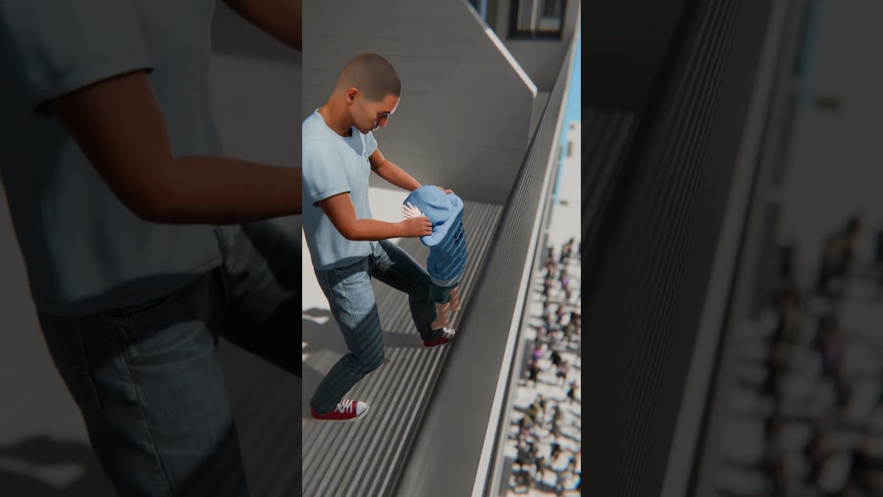 He Climbed A Building To Rescue A Child 😱