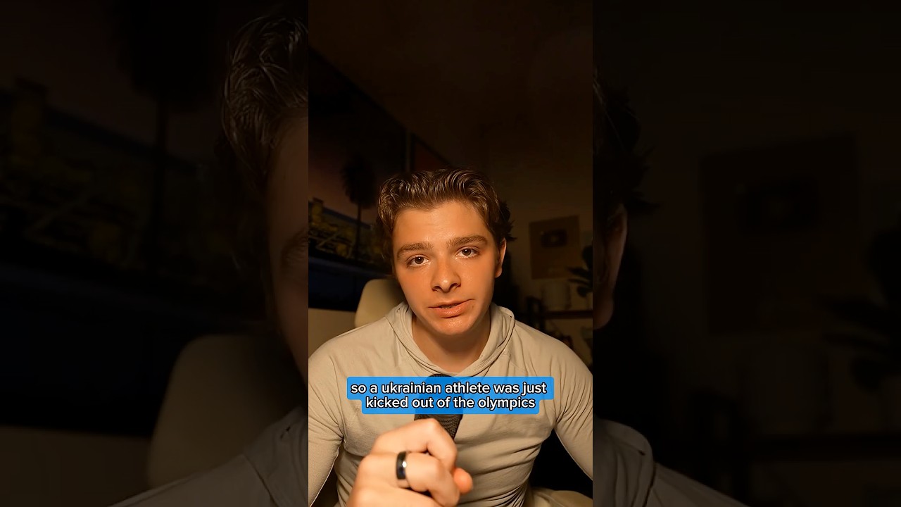 He got kicked out of the Olympics for this…