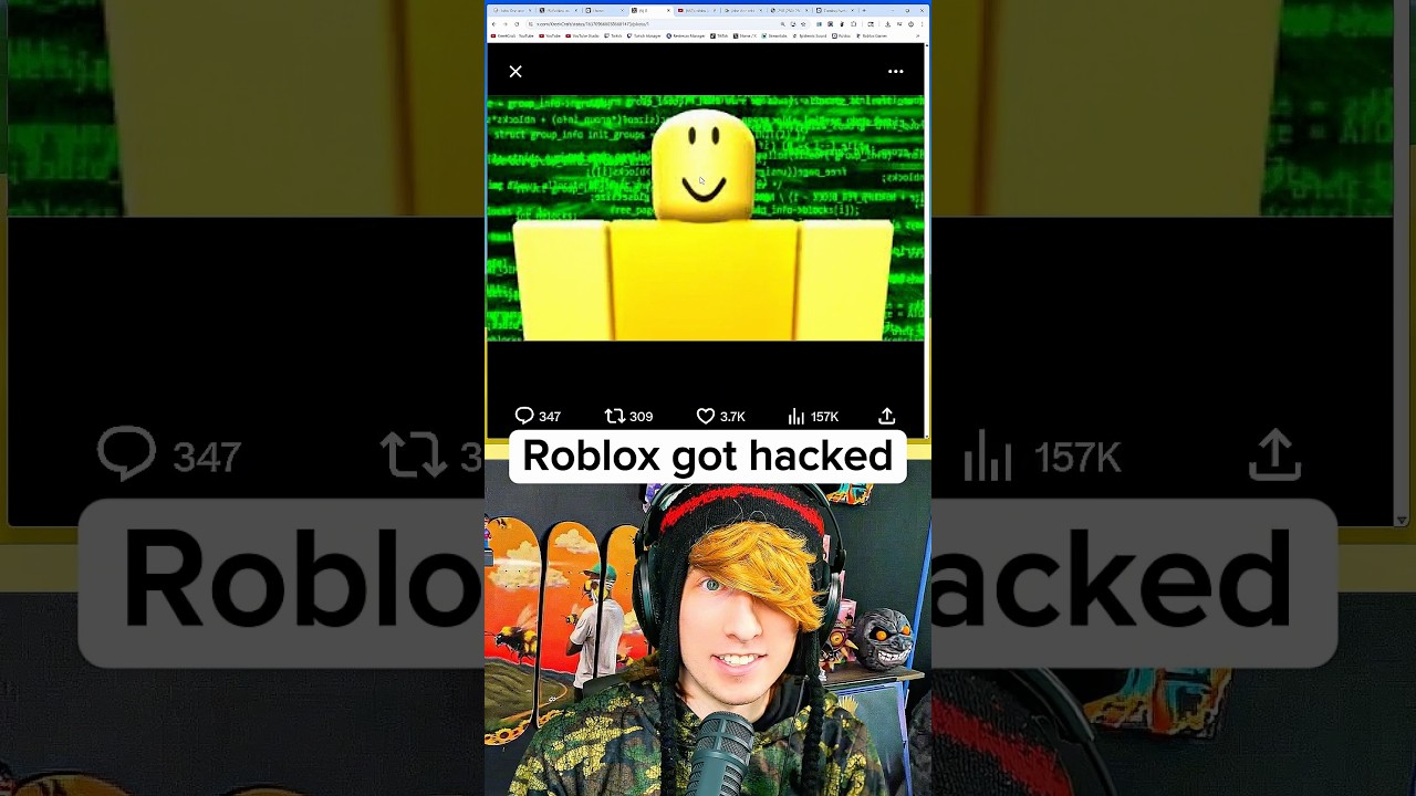 He Hacked Roblox..