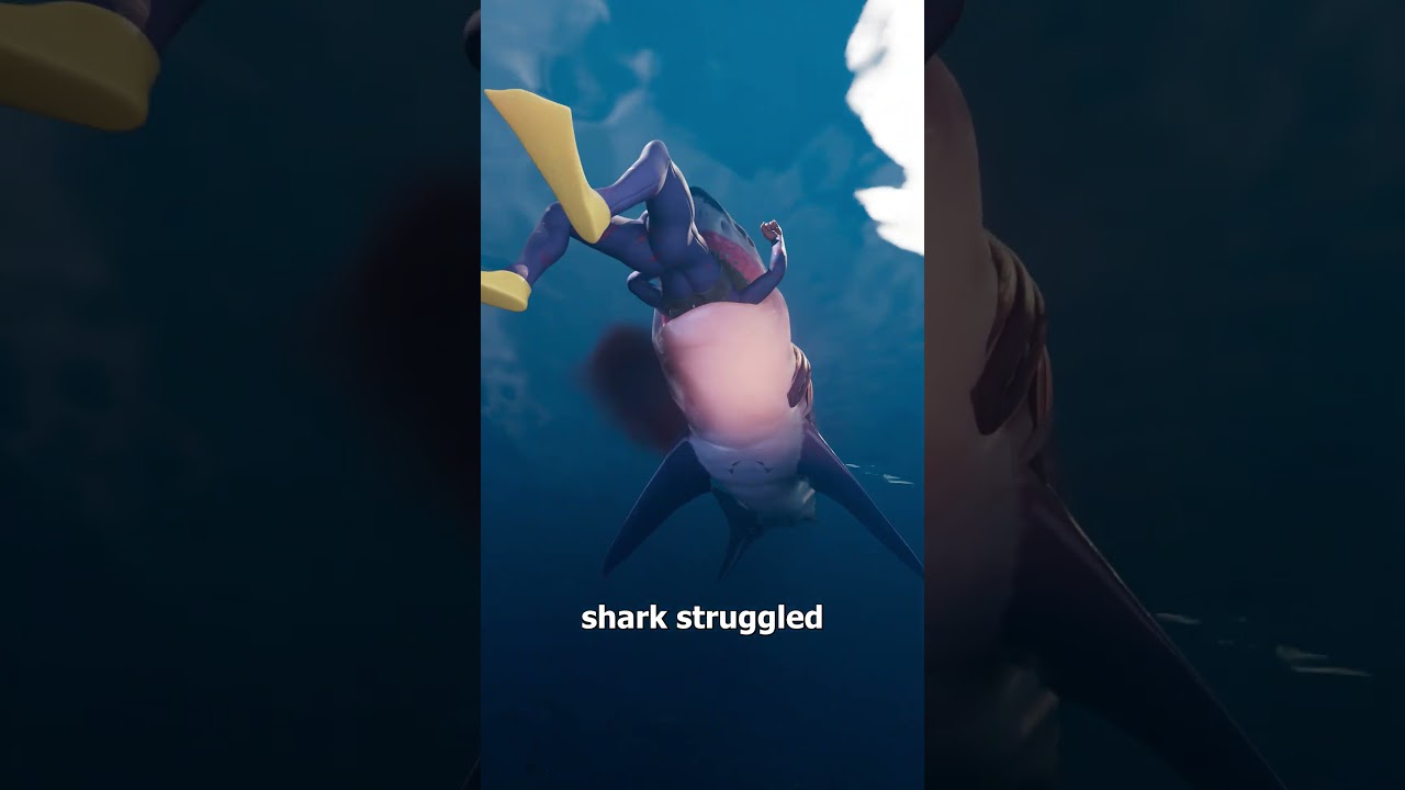 He Was Almost Swallowed By A Shark 😱