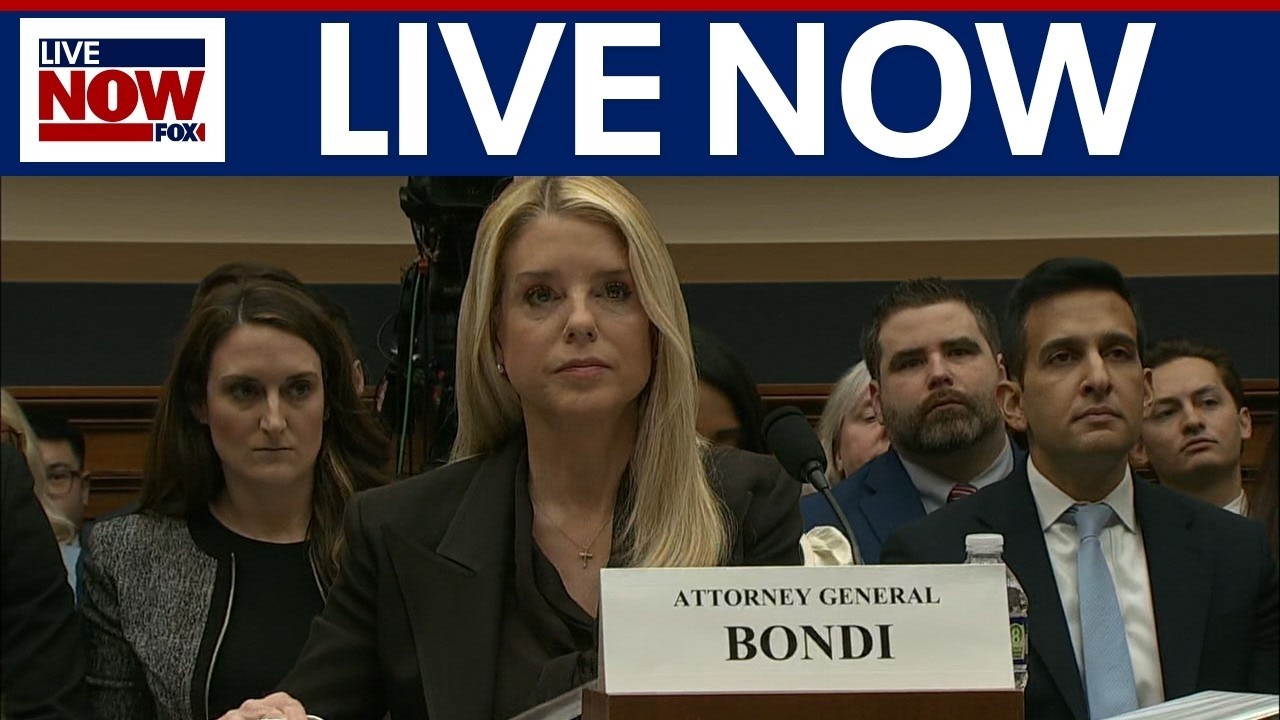 HEARING: Bondi testifies on Epstein files, DOJ investigations