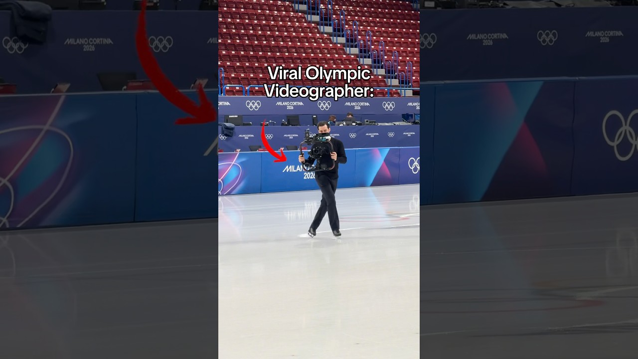 He’s the perfect person for this 🐐 #sports #olympic #olympics #winterolympics #winterolympics2026