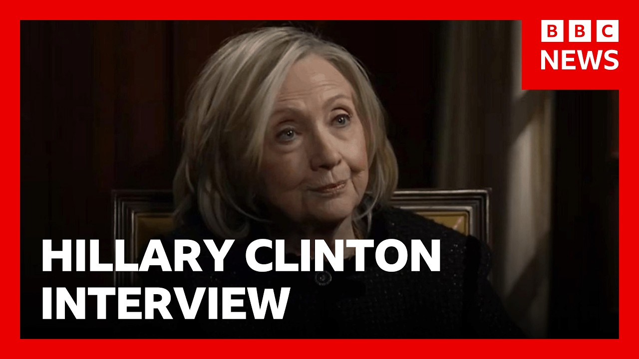 Hillary Clinton accuses Trump administration of Epstein files ‘cover-up’ in BBC interview | BBC News