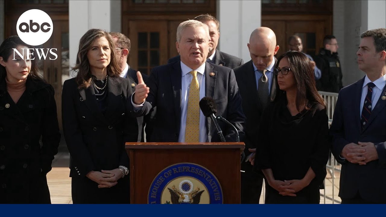 House Oversight chair speaks out ahead of the Clintons’ depositions on Epstein