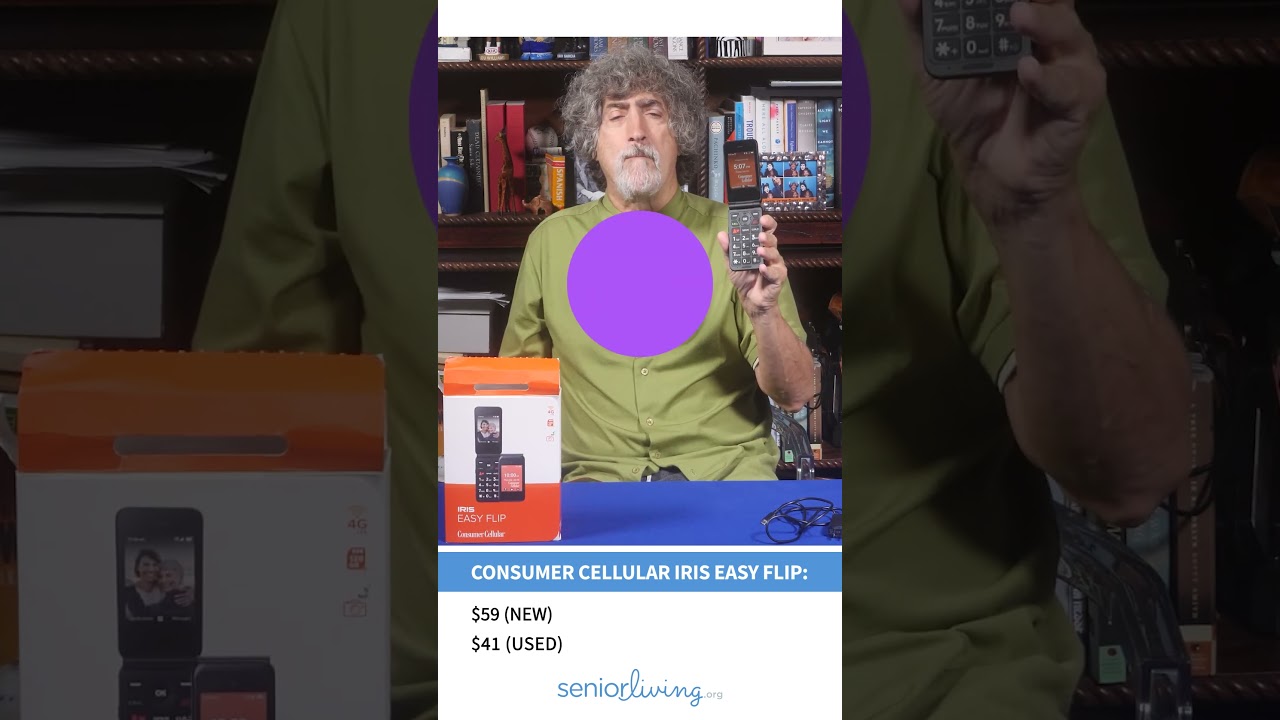 How Cheap is the Iris Easy Flip Phone, A Great Phone for Seniors?