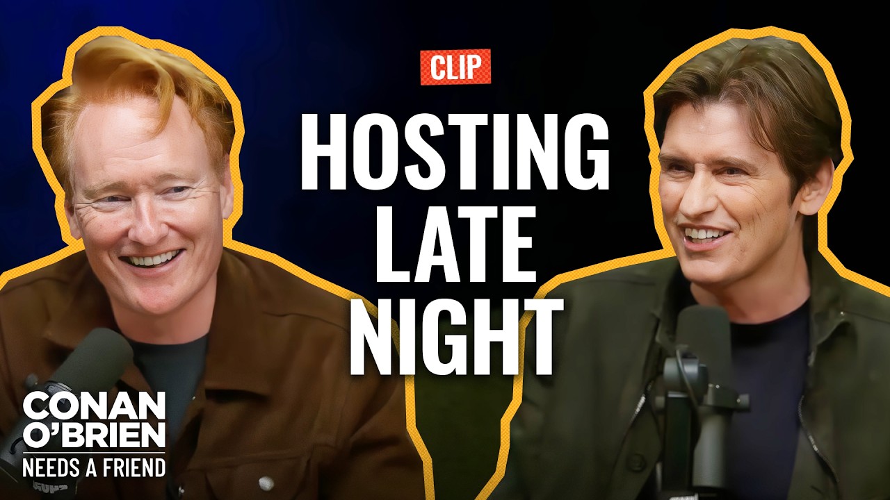 How Conan’s Family Reacted To Him Replacing Letterman | Conan O’Brien Needs A Friend