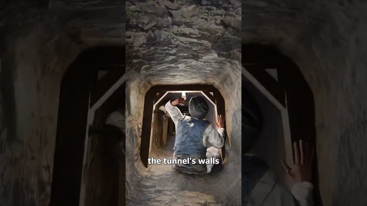 How Prisoners Escaped Through A Hidden Tunnel 😮