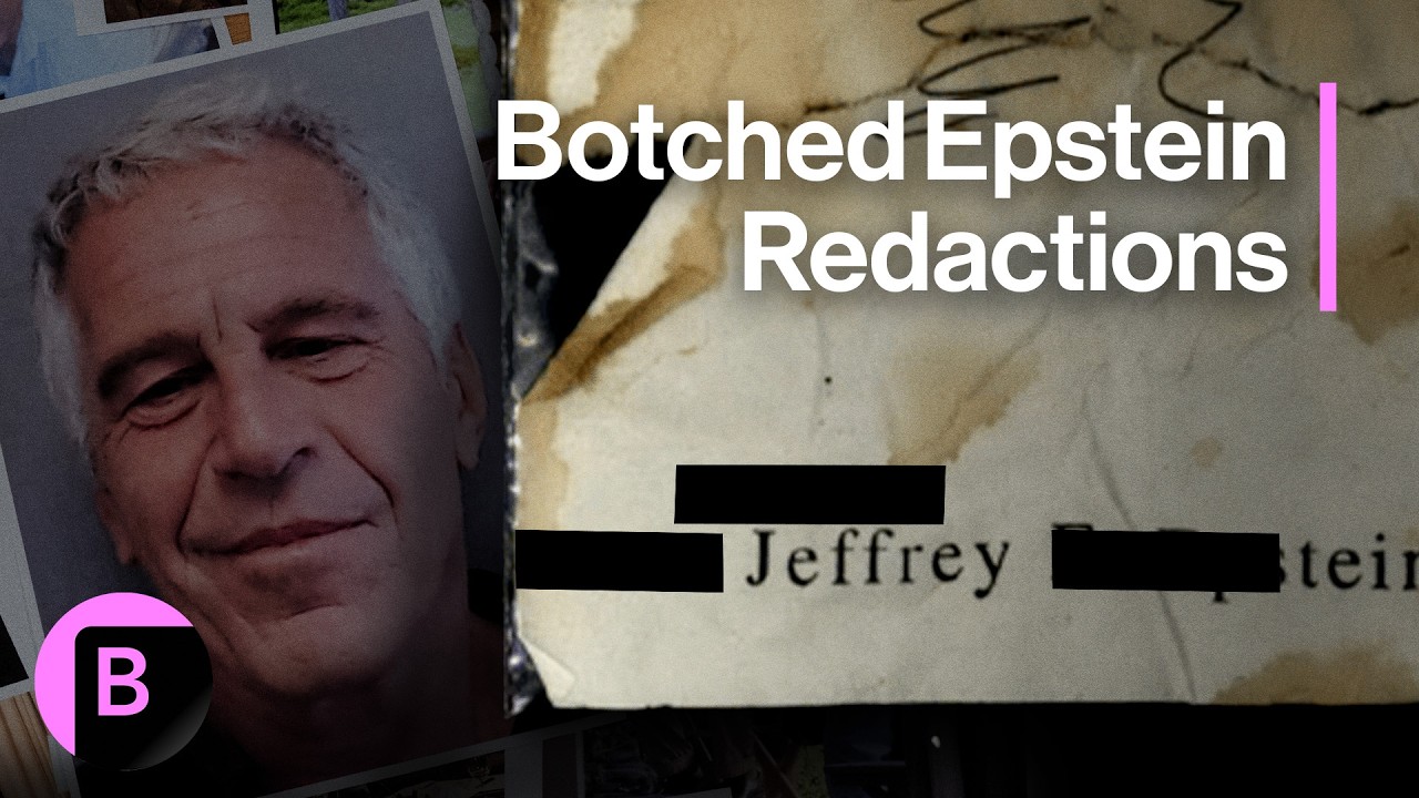 How the Trump Administration Botched the Epstein Redactions
