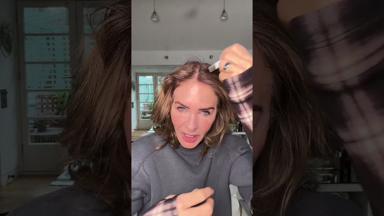 How To Touch Up Grey Roots | Haircare | Trinny