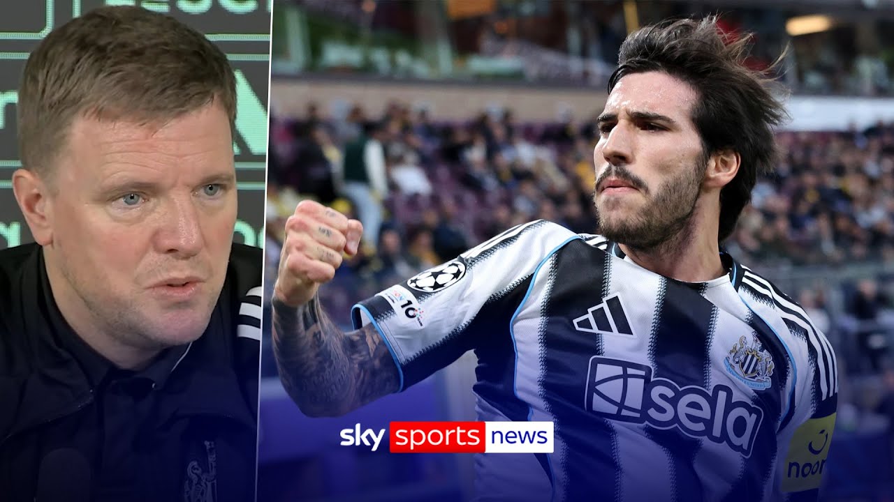 Howe: Tonali committed to Newcastle amid reported Arsenal interest