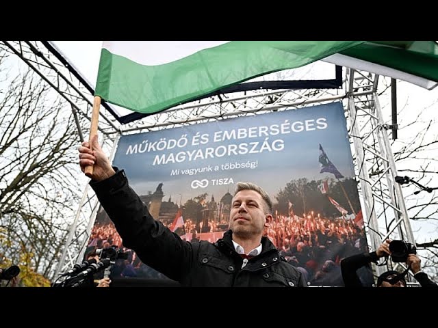 Hungary’s opposition leader Magyar calls for privacy protection in latest campaign speech