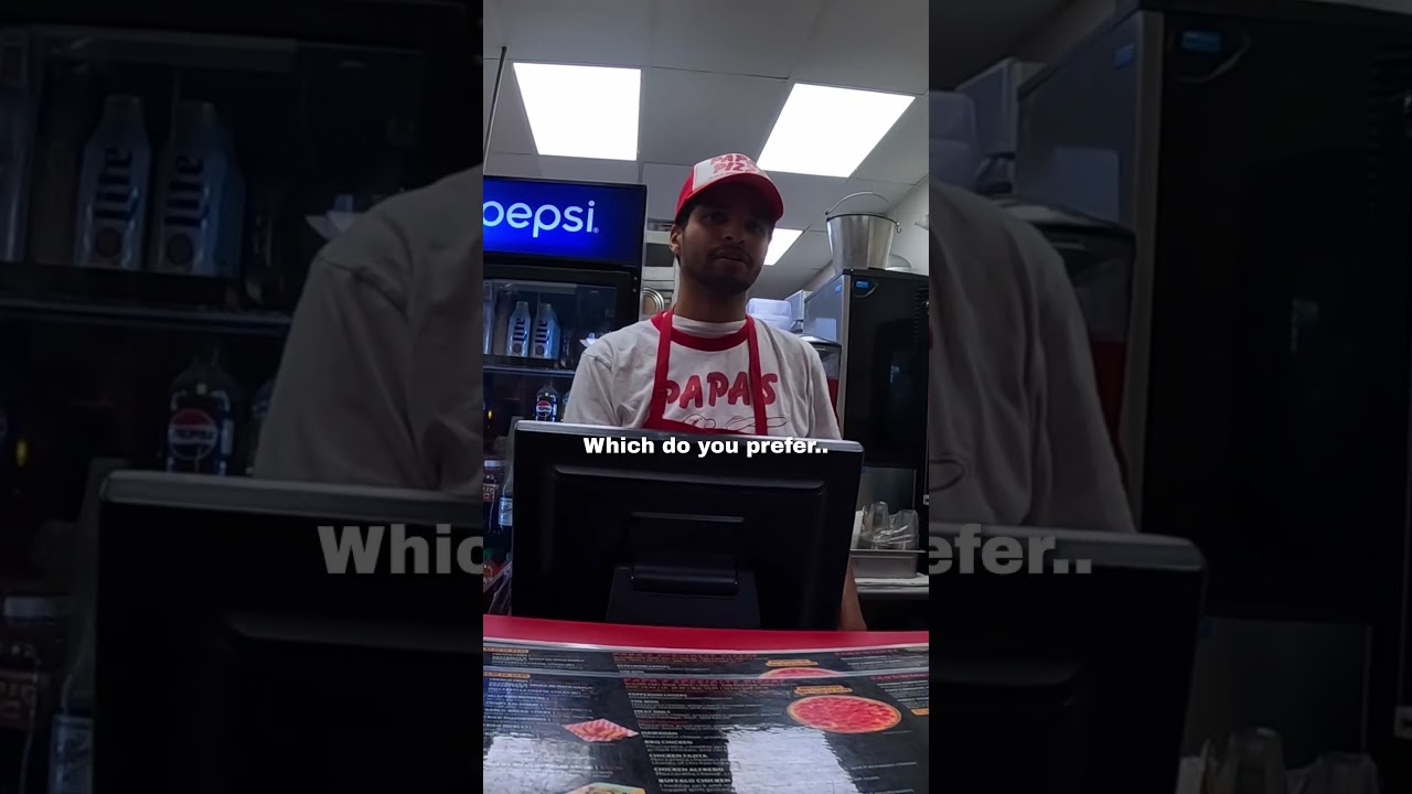 I bought pizza in Texas and THIS happened 🥺❤️