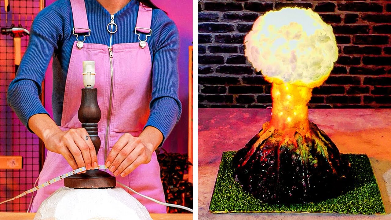 I Made a Stunning DIY Designer Lamp at Home 🔥 Step-by-Step Lighting Tutorial