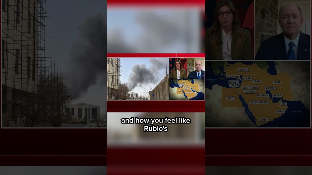 ‘If our adversaries see us overextended, we are at risk’: Sen. Coons on Iran strikes