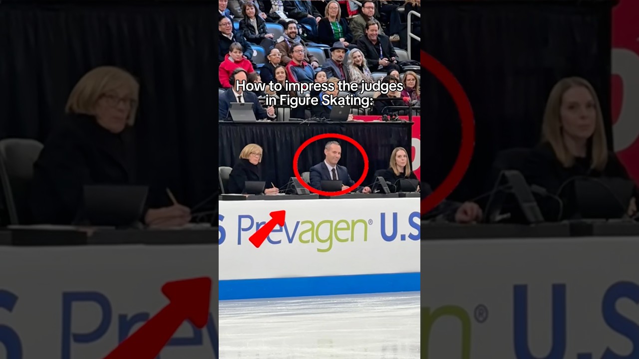 It’s NOT EASY to impress figure skating judges 😳 #sponsored @NBCSports  @YouTube