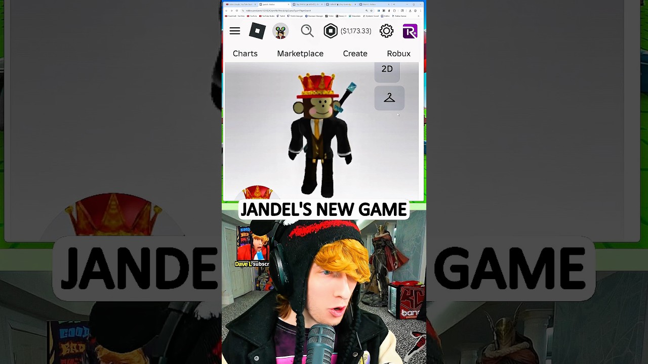 JANDEL’S NEW ROBLOX GAME