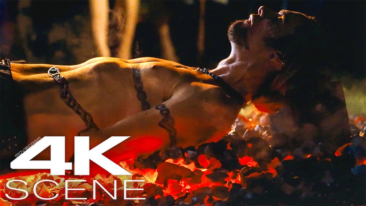 Jim Carrey Sleeps On HOT Coals (4K Blu-Ray) The Incredible Burt Wonderstone Movie Clip Scene