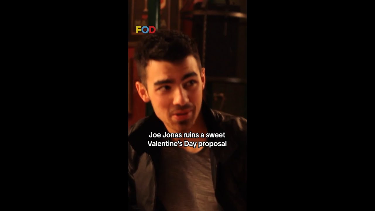 Joe Jonas This Valentine’s Day Proposal