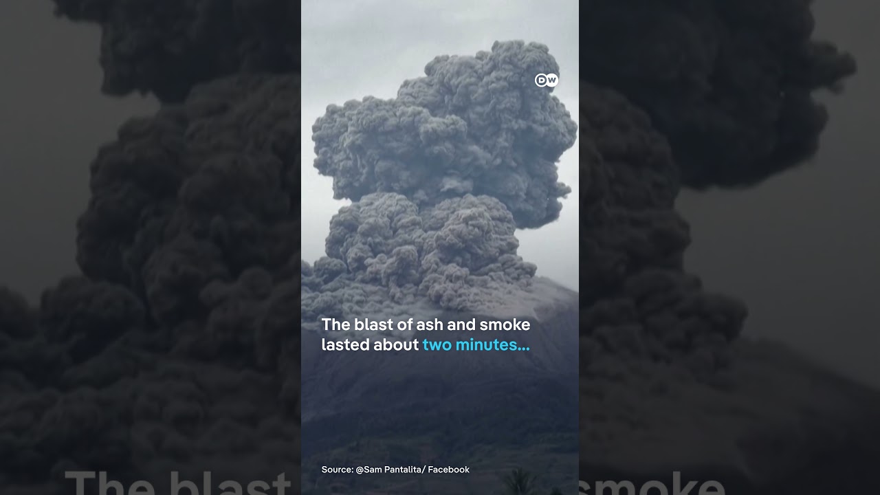 Kanlaon volcano erupts in the Philippines | DW News