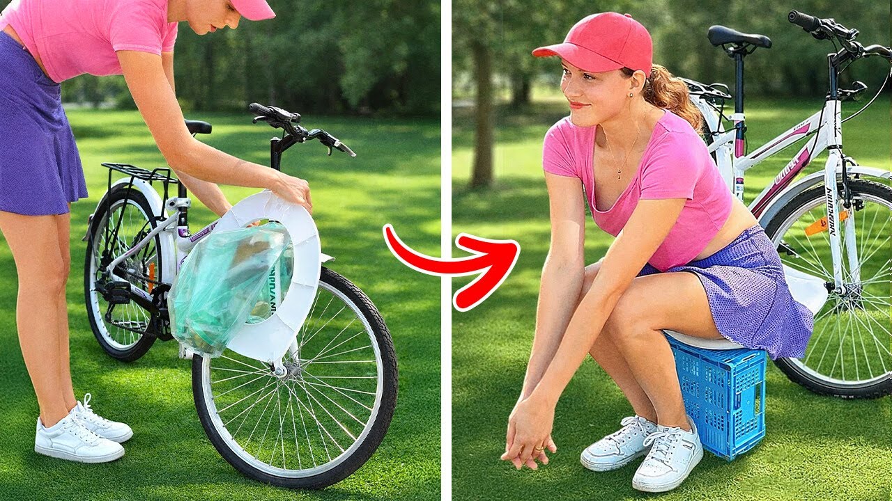 Level Up Your Ride with These Smart Bicycle Hacks ✨