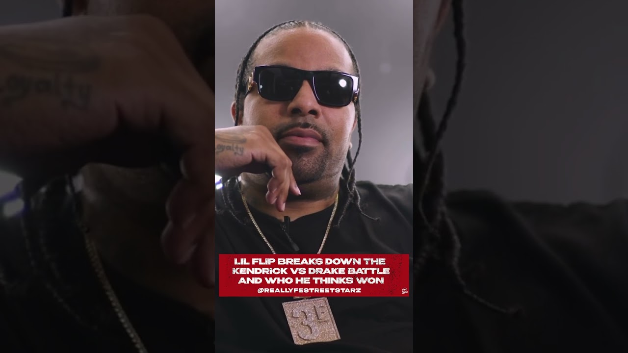 Lil Flip says Kendrick Lamar vs Drake is a TOP 3 battle of all time.