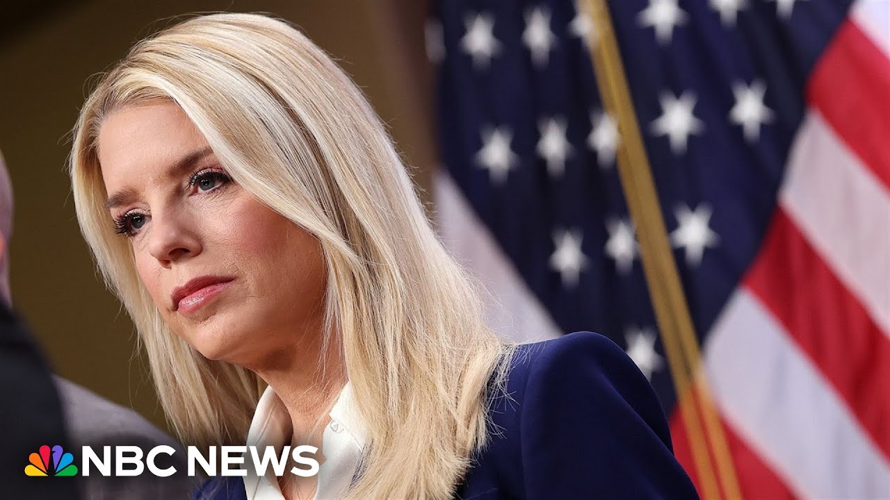 LIVE: Attorney General Bondi testifies at House hearing | NBC News