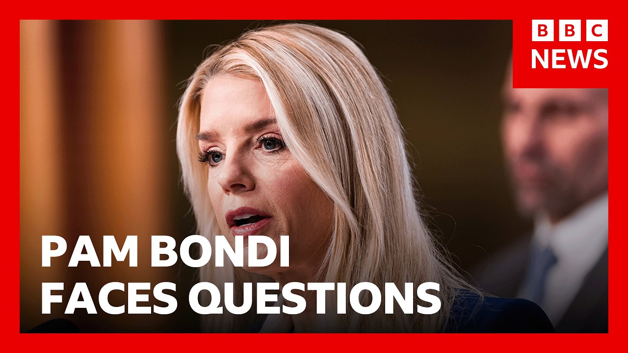 LIVE: Attorney General Pam Bondi facing Epstein questions from US lawmakers | BBC News