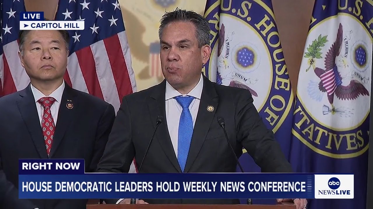 LIVE: House Democratic leaders hold news conference