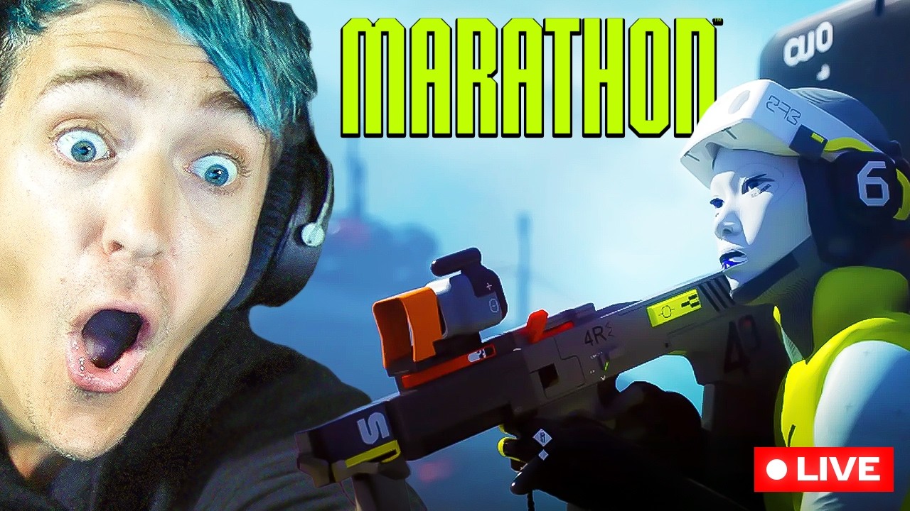 🔴LIVE – PLAYING MARATHON FOR THE FIRST TIME