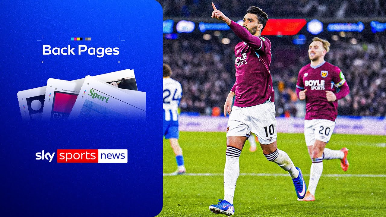 Lucas Paqueta completes move to Flamengo from West Ham | Back Pages Tonight