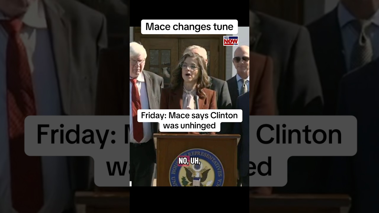 Mace FLIP FLOP on Clinton